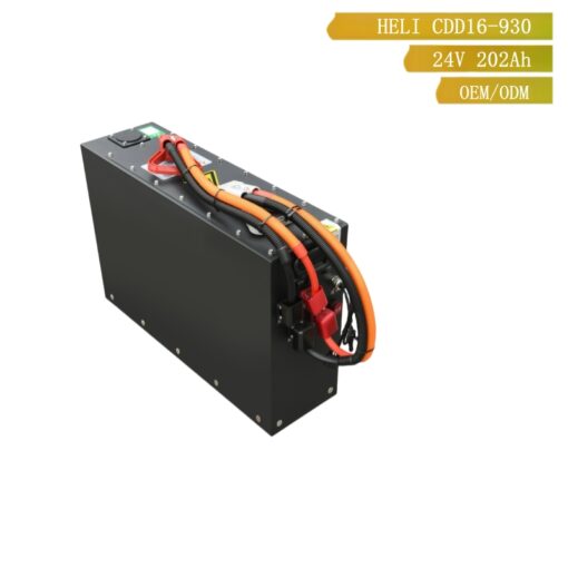 Heli Forklift Stacker CDD16-930 24V 202AH Lithium Battery