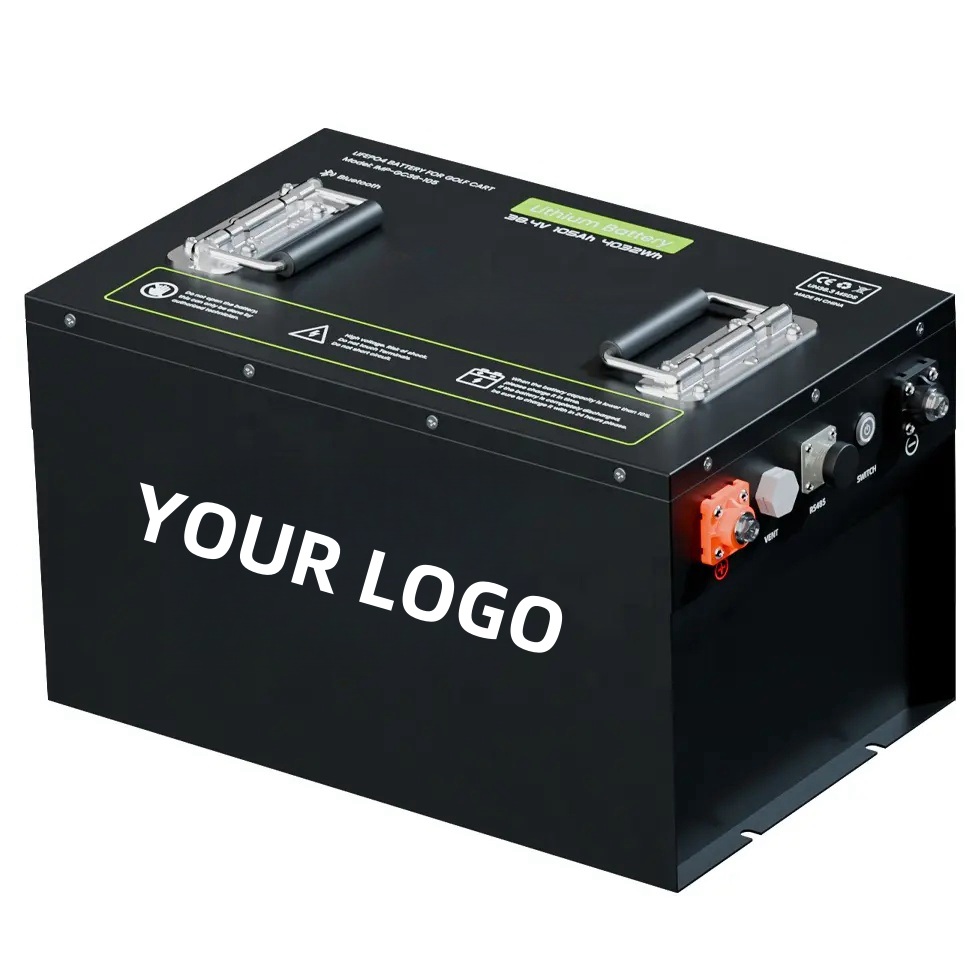 custom golf cart lithium battery