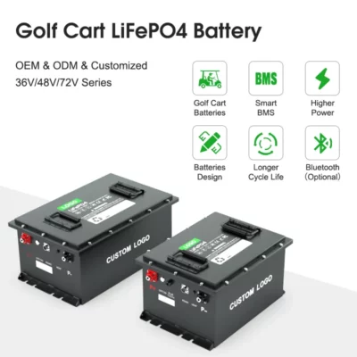 38.4V 36V 230Ah LiFePo4 Golf Cart Battery