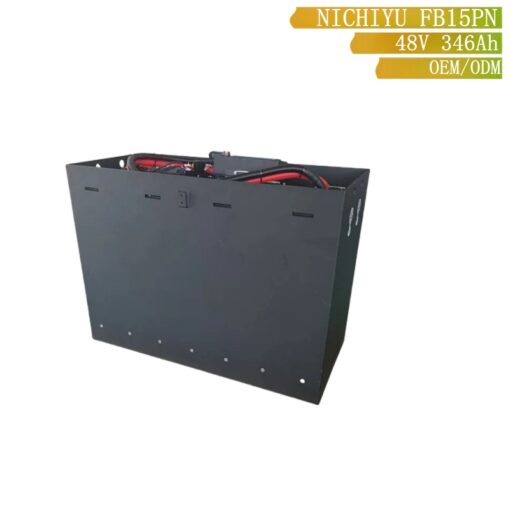 NICHIYU FB15PN Electric Forklift Lifepo4 Lithium Battery 48V 346Ah