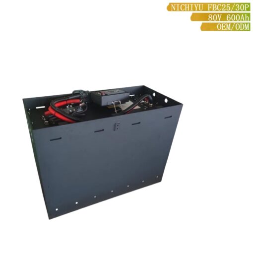 80V 600Ah LiFePO4 Lithium Battery for NICHIYU FBC25/30P Forklift
