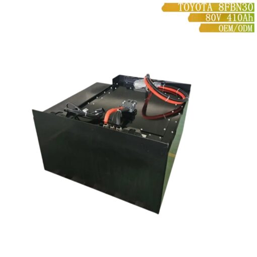 TOYOTA 8FBN30 Electric Forklift Lifepo4 Lithium Battery 80V 410AH