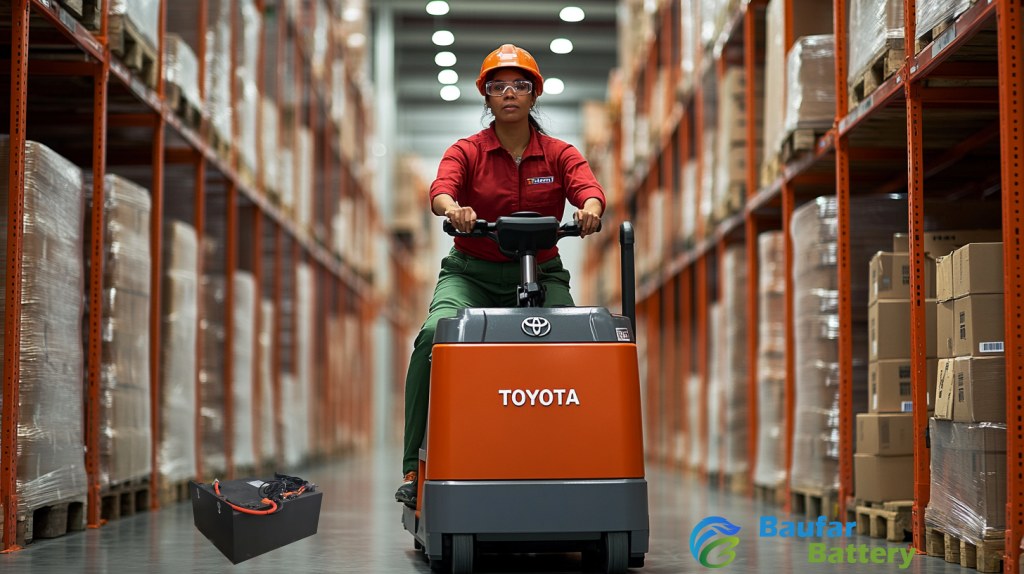 Toyota Pallet Jack Battery Lithium Baufar