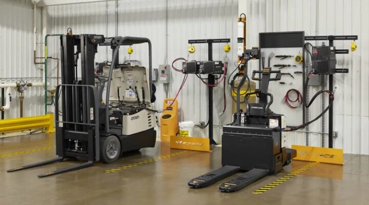 forklift battery charging safety