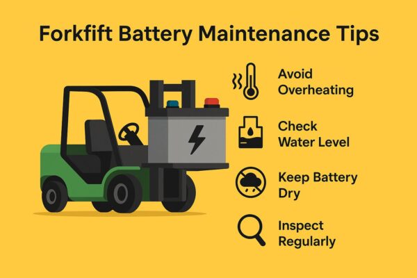 Forklift Battery Maintenance Tips 2