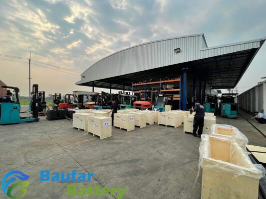 Baufar Sumitomo Reach Trucks in Thailand 4