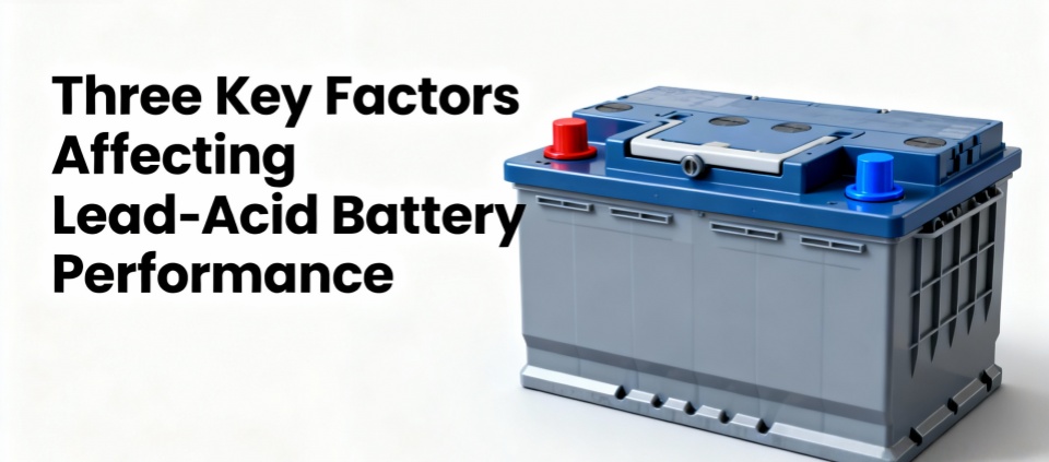 Three Key Factors Affecting Lead Acid Battery Performance