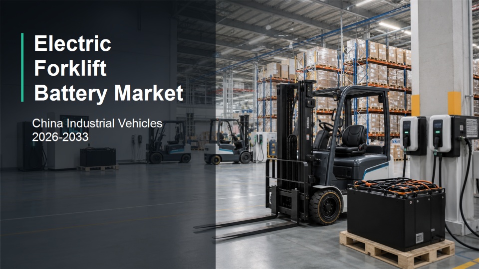 electric forklift battery market trends